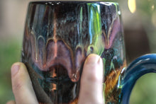 Load image into Gallery viewer, 19-B Purple Haze Notched Textured Mug, 24 oz.