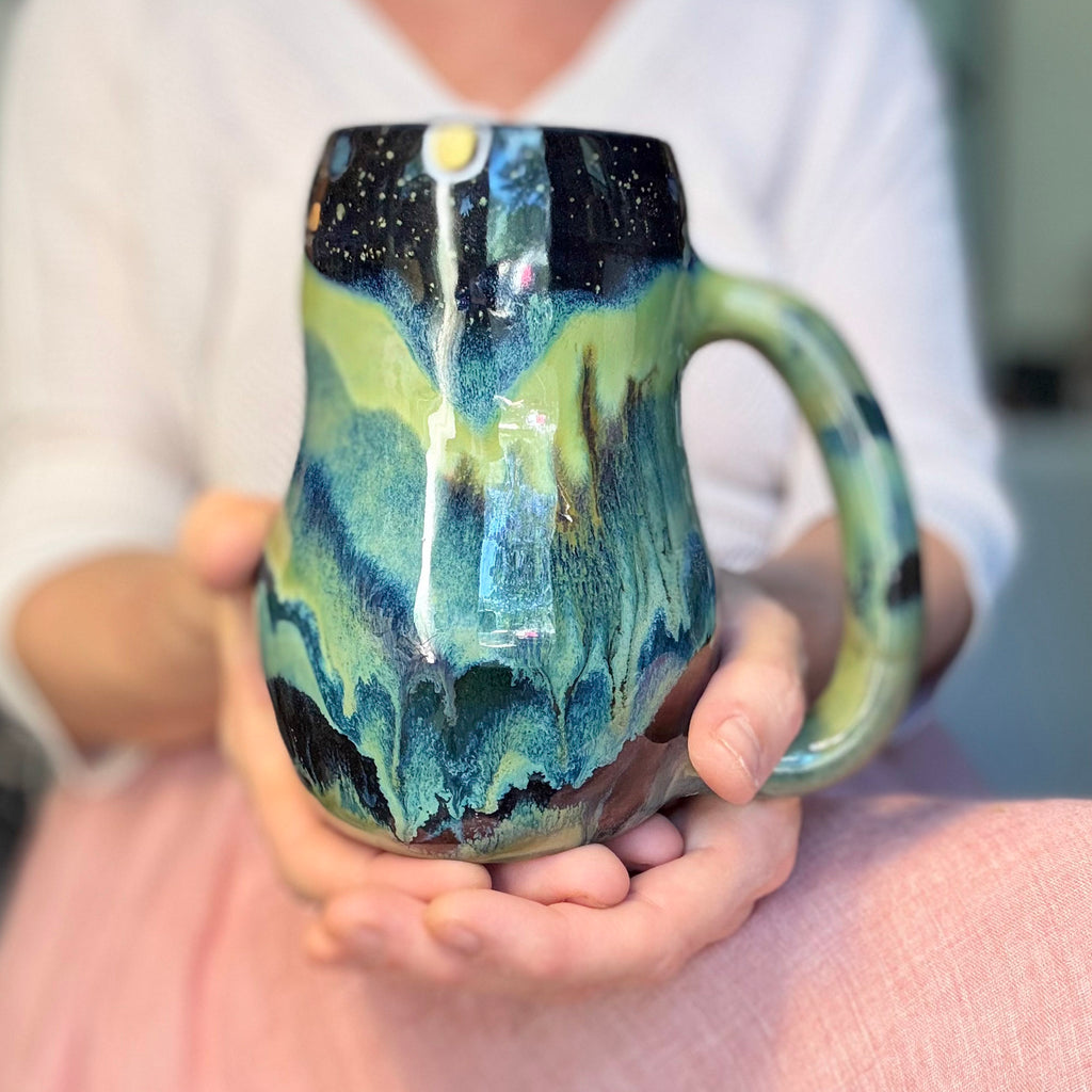 20-C Misty Mountain Midnight Gourd Mug - MISFIT, 23 oz. - 15% off