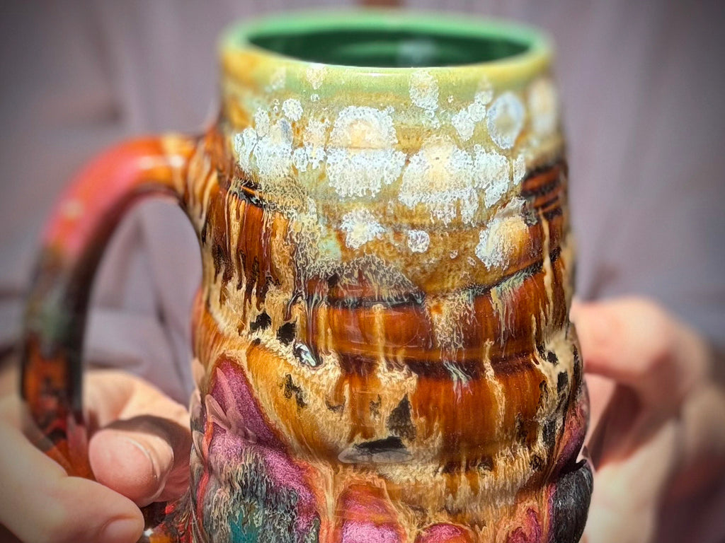21-C Desert Oasis Swirly Mug - MISFIT, 22 oz. - 15% off
