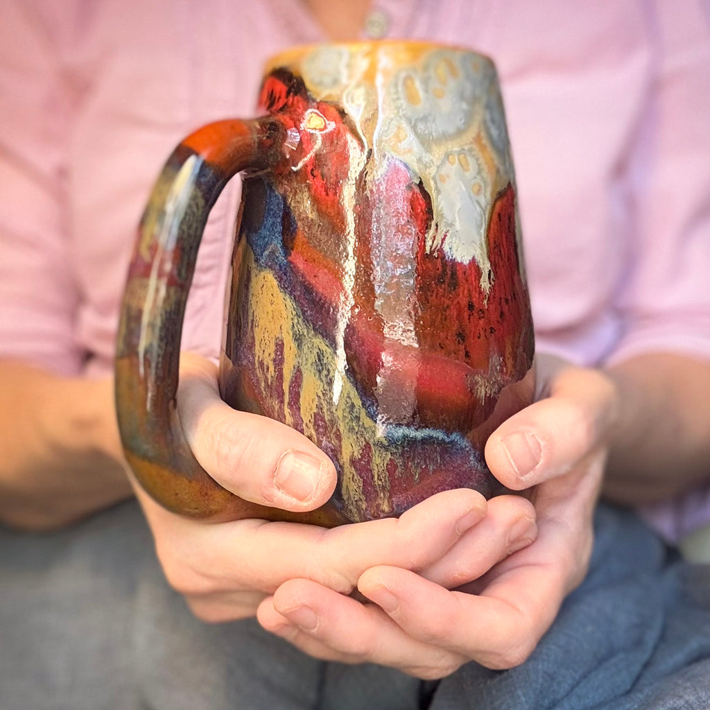 19-B Earthy Landscape PROTOTYPE Mug - MISFIT, 26 oz. - 10% off