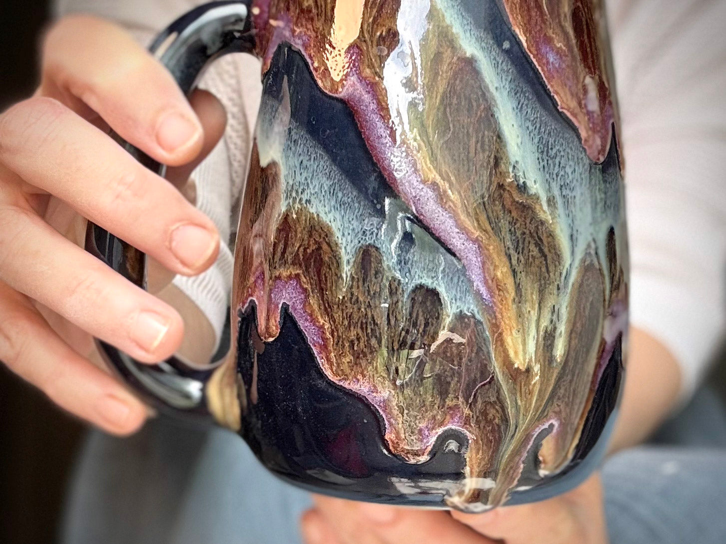 22-B Purple Grotto Mug - ODDBALL, 26 oz. - 15% off