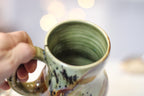 21-F EXPERIMENT Petite Notched Gourd Mug, 10 oz.