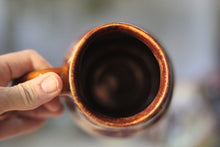Load image into Gallery viewer, 14-F Brown EXPERIMENT Barely Flared Textured Divot Mug - MISFIT, 18 oz. - 20% off