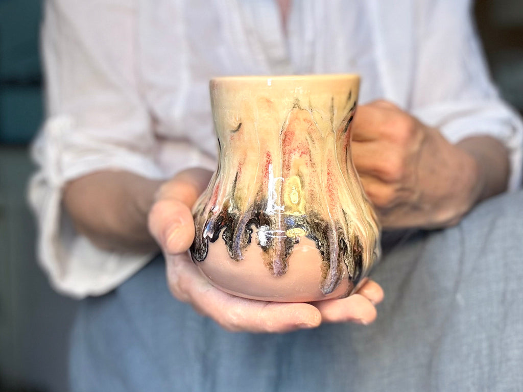 26-SC Flared Textured Mug, 14 oz.