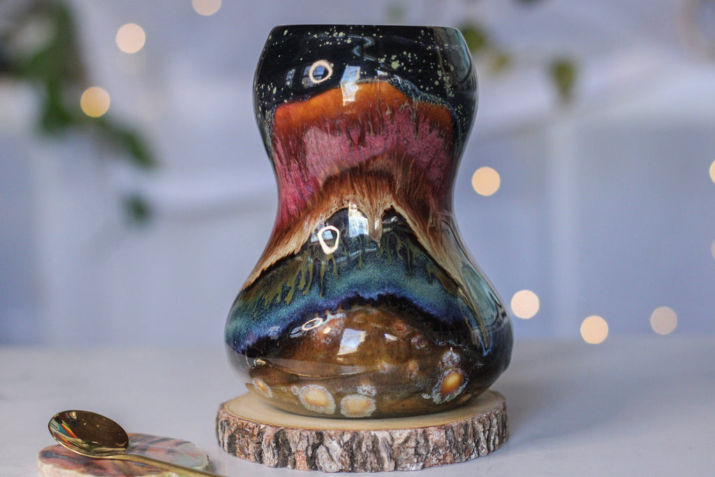 19-B Starry Night Gourd Mug - TOP SHELF, 22 oz.