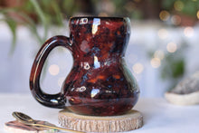 Load image into Gallery viewer, 23-C Dragon&#39;s Blood Agate Gourd Mug - MINOR MISFIT, 17 oz. - 10% off