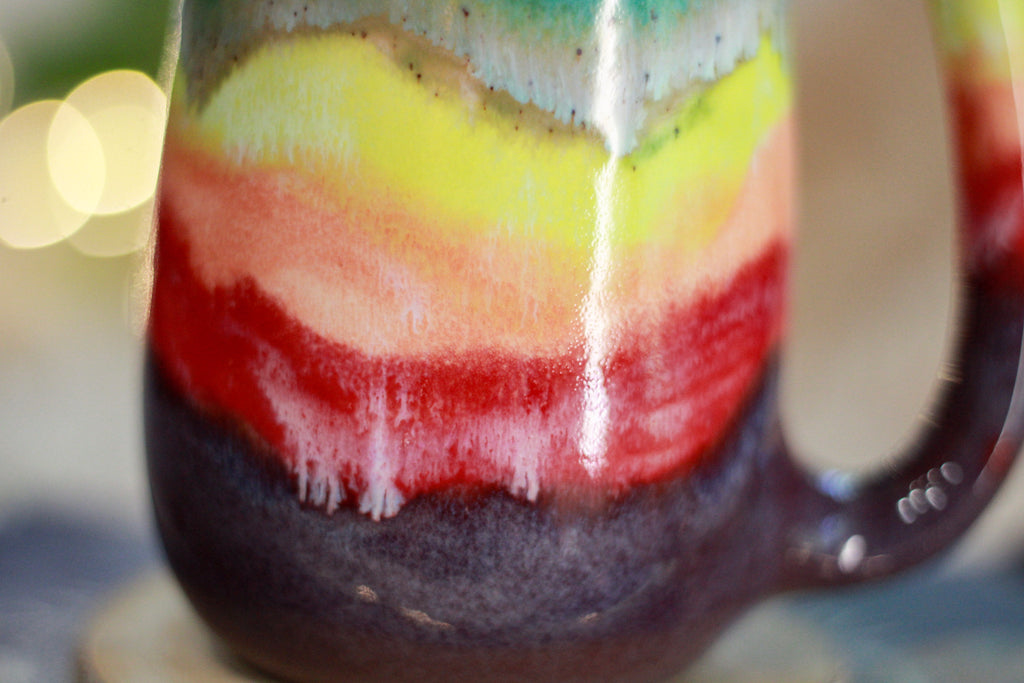 17-D Rainbow EXPERIMENT Mug, 20 oz.