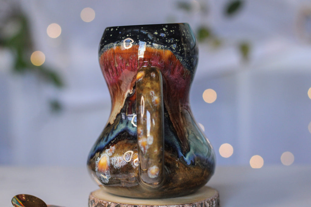 19-B Starry Night Gourd Mug - TOP SHELF, 22 oz.