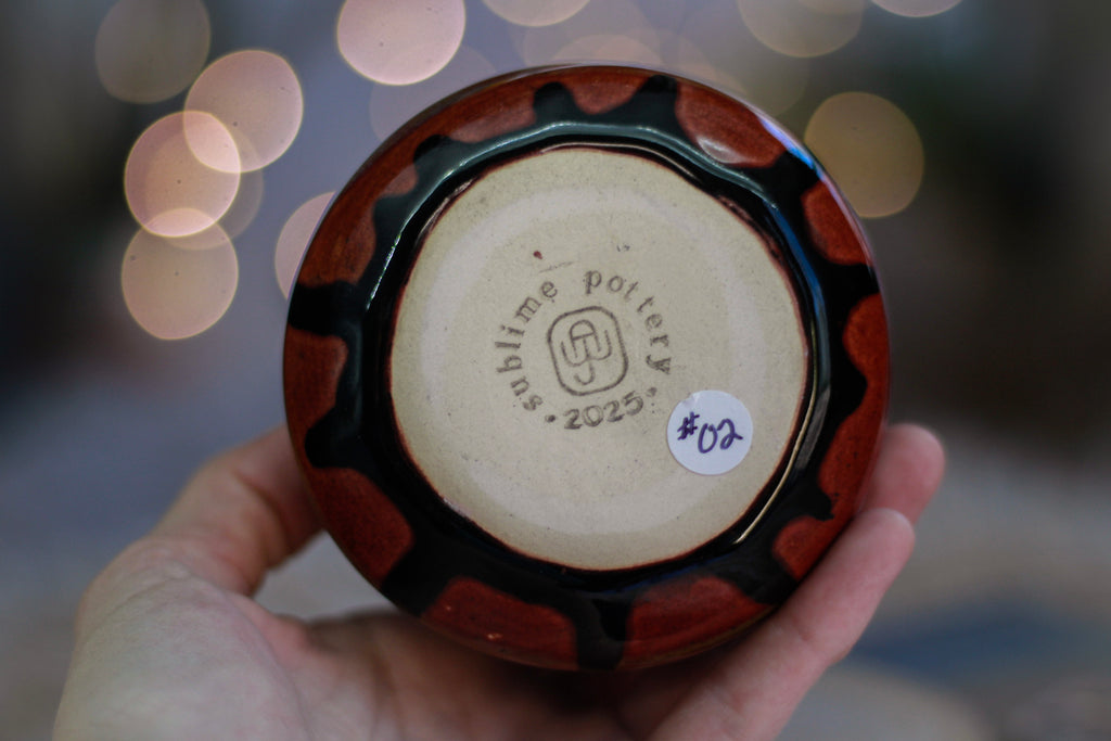02-D PROTOTYPE Textured Divot Sipping Cup, 13 oz.