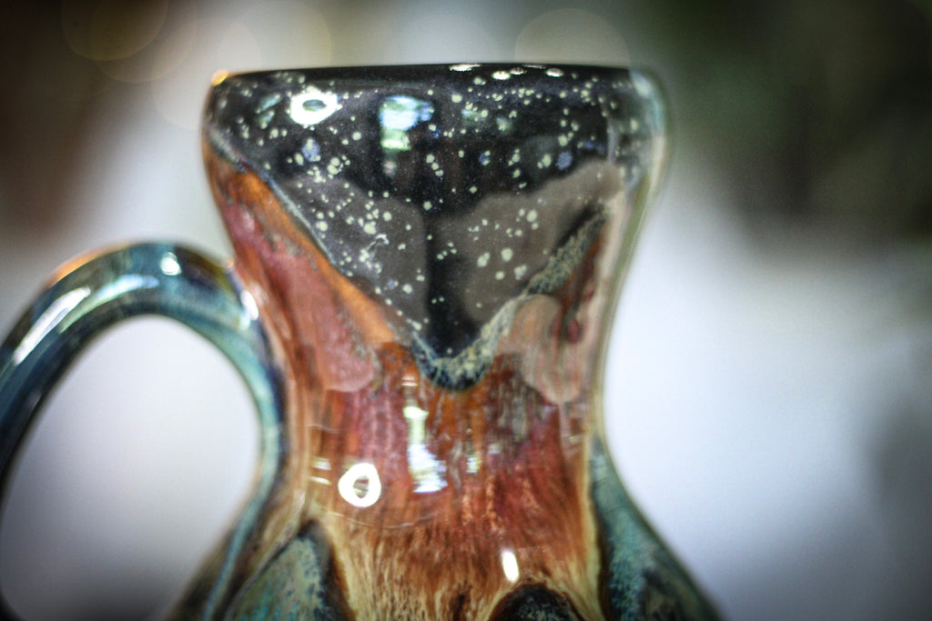 02-B Starry Night Gourd Mug - TOP SHELF, 24 oz.