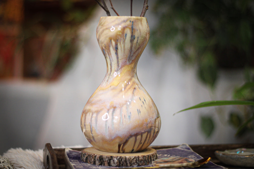 10-B Soft Earth Series PROTOTYPE Gourd Vase