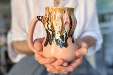 Load image into Gallery viewer, 05-E Granny&#39;s Lace Gourd Mug Variation - TOP SHELF, 22 oz.