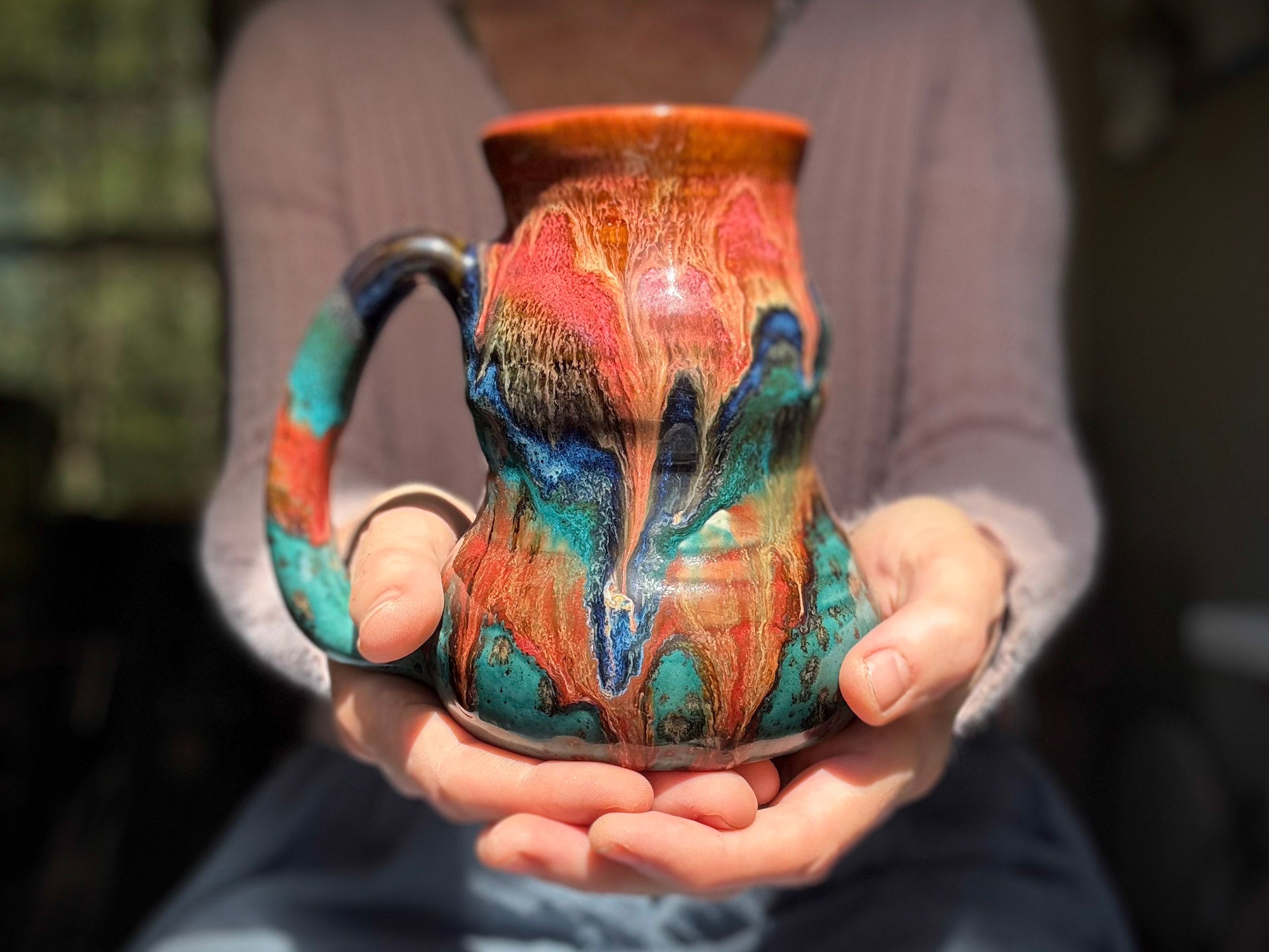 03-B Magenta Haze Cuddle Mug - TOP SHELF MISFIT, 21 oz.