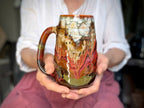 03-C Desert Oasis Swirly Mug - TOP SHELF, 25 oz.