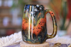 03-A Green Mountain Midnight Textured Mug - TOP SHELF, 25 oz.