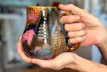 Load image into Gallery viewer, 06-D Rainbow EXPERIMENT Textured Crock Mug, 21 oz.