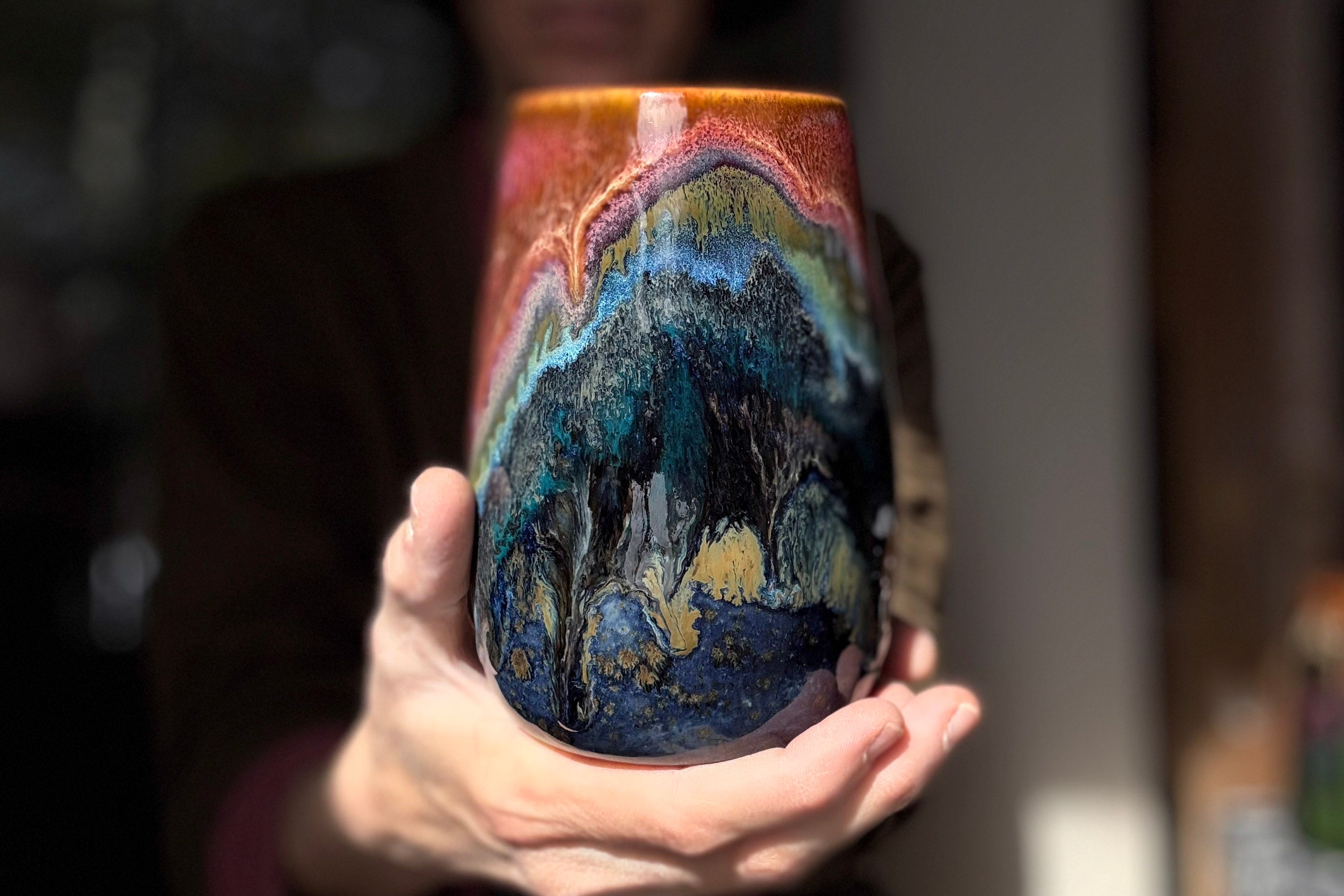 02-C Magenta Haze Mug, 21 oz.
