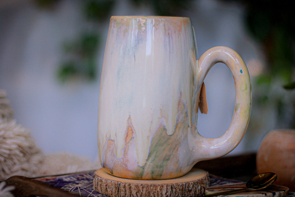 21-F EXPERIMENT Notched Mug, 24 oz.
