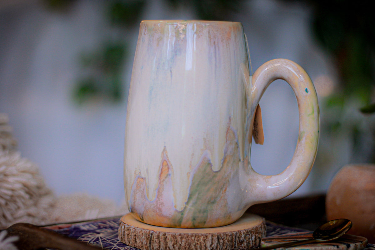 21-F EXPERIMENT Notched Mug, 24 oz.