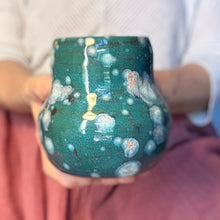 Load image into Gallery viewer, 22-F Turquoise PROTOTYPE Mid Mod Mug, 16 oz.