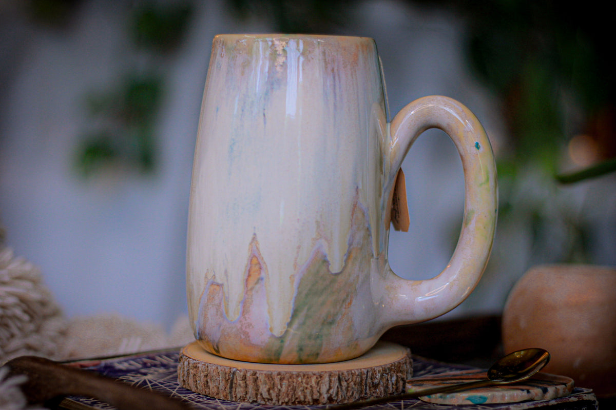 21-F EXPERIMENT Notched Mug, 24 oz.
