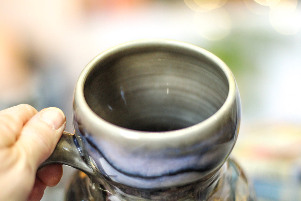 19-B Bumblebee Jasper Acorn Gourd Mug - MISFIT, 24 oz. - 20% off