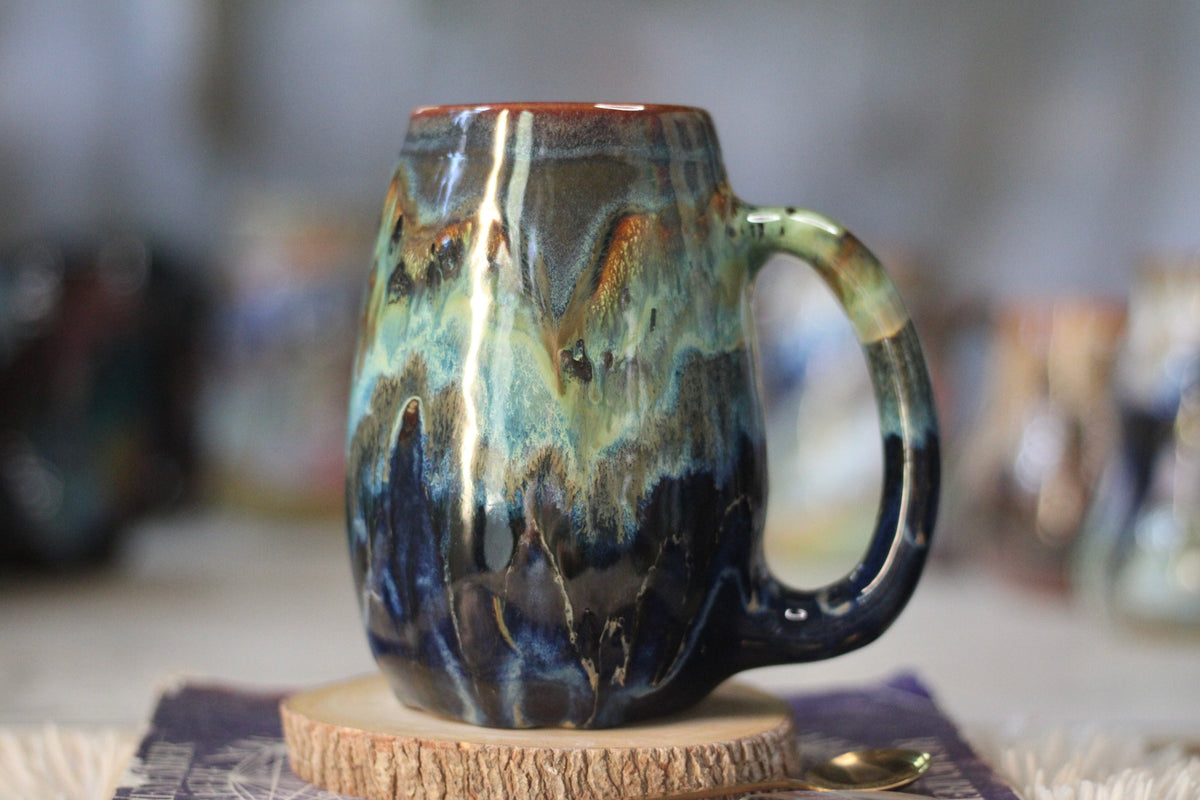 15-D Blue EXPERIMENT Mug - MISFIT, 24 oz. - 20% off