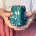 22-F Turquoise PROTOTYPE Mid Mod Mug, 16 oz.