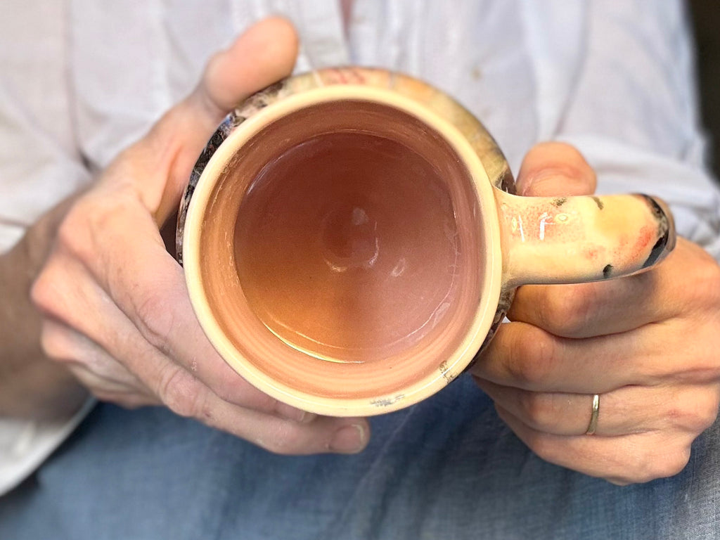 26-SC Flared Textured Mug, 14 oz.