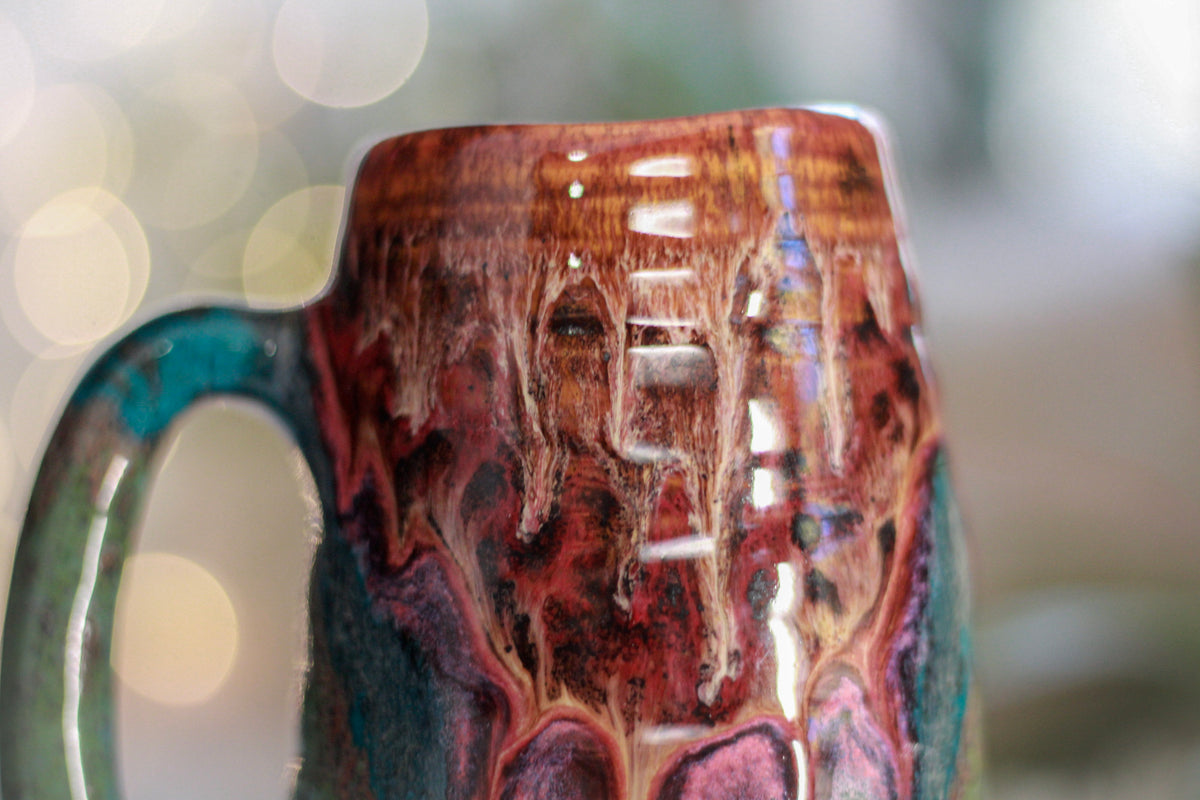 16-C Molten Cheetah Textured Mug, 20 oz.