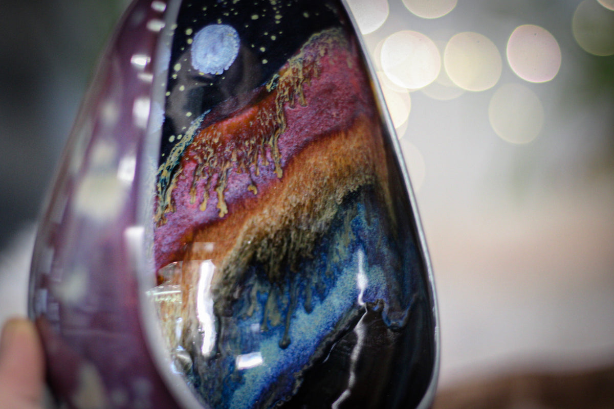 21-B Starry Night Candleholder - ODDBALL - 15% off