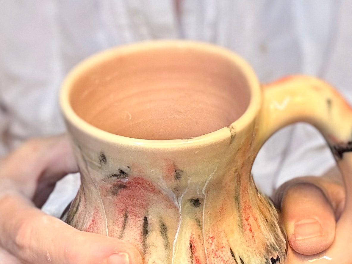 26-SC Flared Textured Mug, 14 oz.