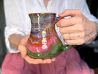 22-D Rainbow PROTOTYPE Textured Flared Mug - MINOR MISFIT, 20 oz. - 10% off