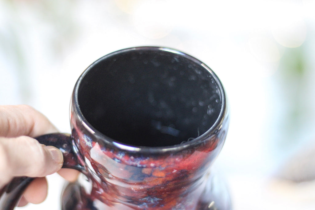 23-C Dragon's Blood Agate Gourd Mug - MINOR MISFIT, 17 oz. - 10% off
