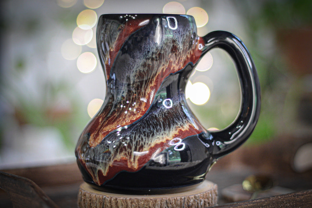 22-D Scarlet Grotto Acorn Gourd Mug - TOP SHELF, 19 oz.