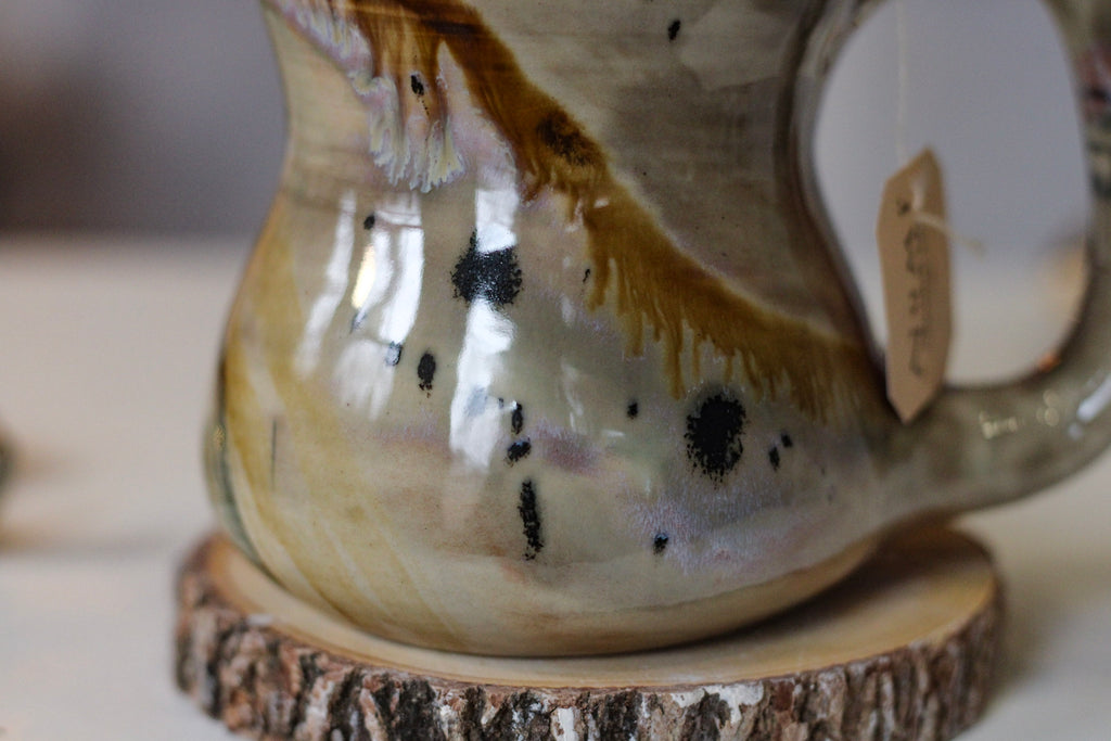 22-F EXPERIMENT Petite Notched Gourd Mug, 13 oz.