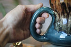 23-D Molten Cheetah Squat Acorn Gourd Mug, 23 oz.