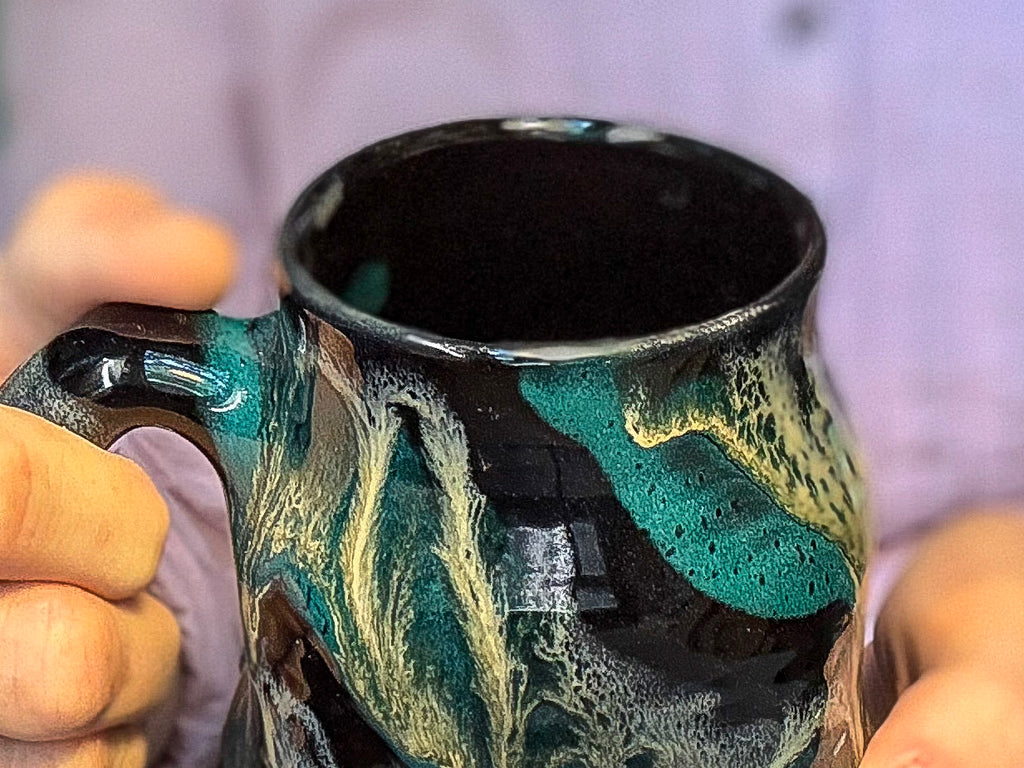 23-E Turquoise Grotto Cuddle Mug, 20 oz.