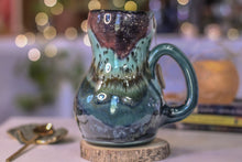 Load image into Gallery viewer, 22-A Rocky Mountain Midnight Notched Acorn Gourd Mug, 26 oz.