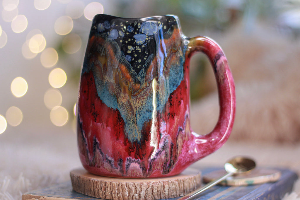 03-A Green Mountain Midnight Mug, 21 oz.