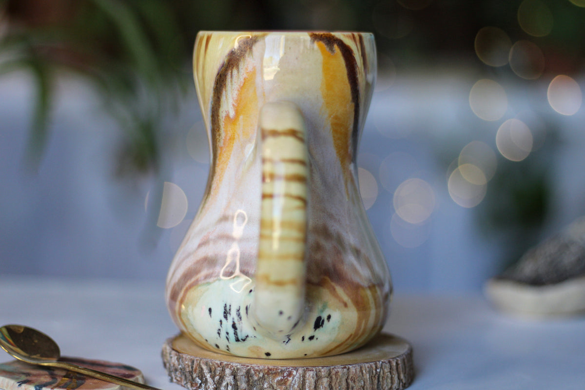 03-C Soft Earth Series Gourd Mug, 18 oz.