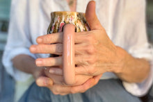 Load image into Gallery viewer, 05-E Granny&#39;s Lace Gourd Mug Variation - TOP SHELF, 22 oz.