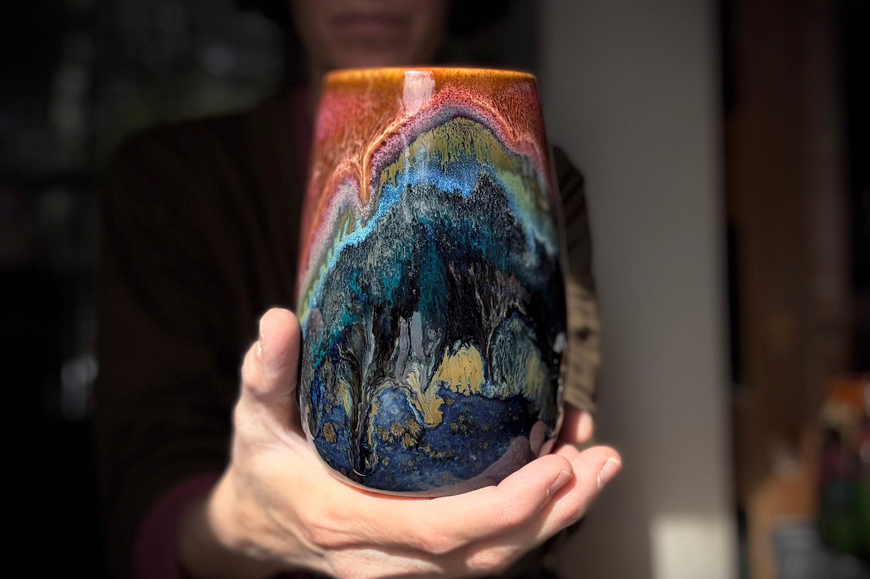 02-C Magenta Haze Mug, 21 oz.