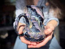 Load image into Gallery viewer, 03-D Cosmic Amythyst Grotto Cuddle Mug - TOP SHELF, 23 oz.