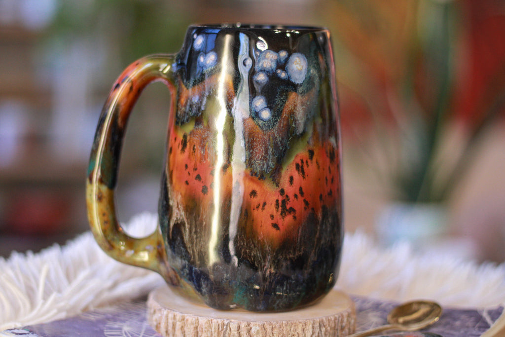 03-A Green Mountain Midnight Textured Mug - TOP SHELF, 25 oz.