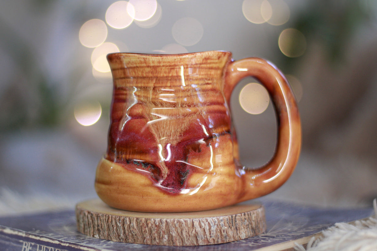 04-TESTER Textured Divot Mug, 12 oz