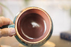 23-D Molten Cheetah Squat Acorn Gourd Mug, 23 oz.