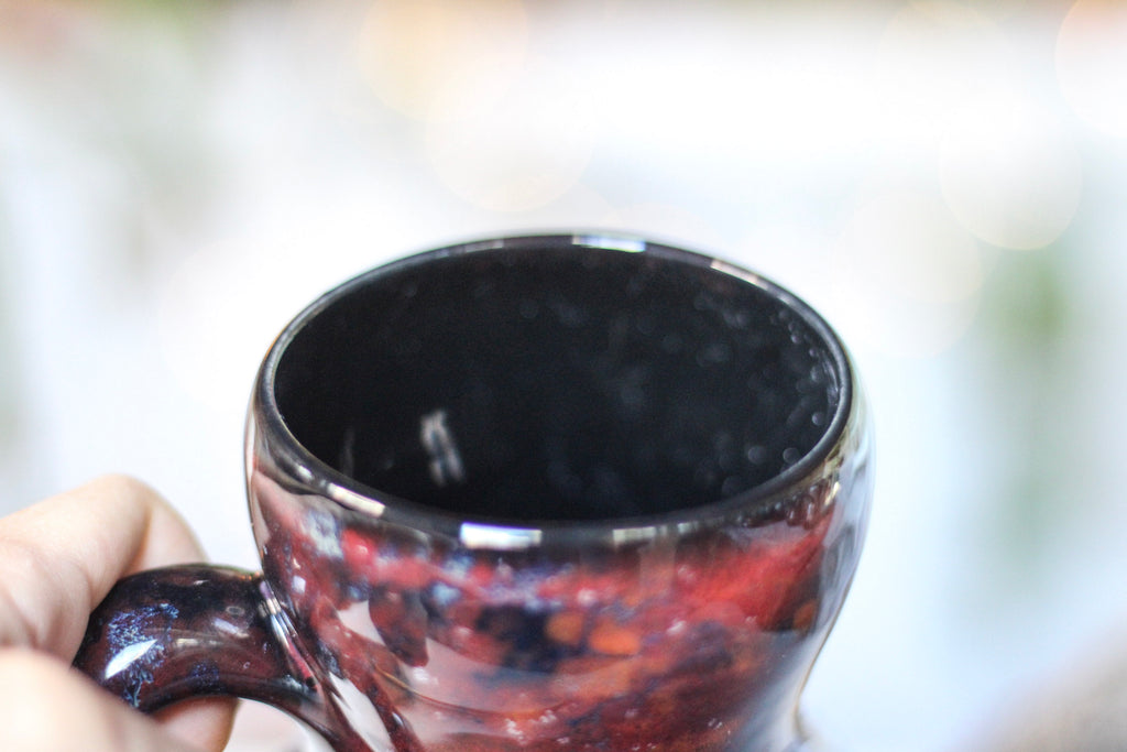 23-C Dragon's Blood Agate Gourd Mug - MINOR MISFIT, 17 oz. - 10% off