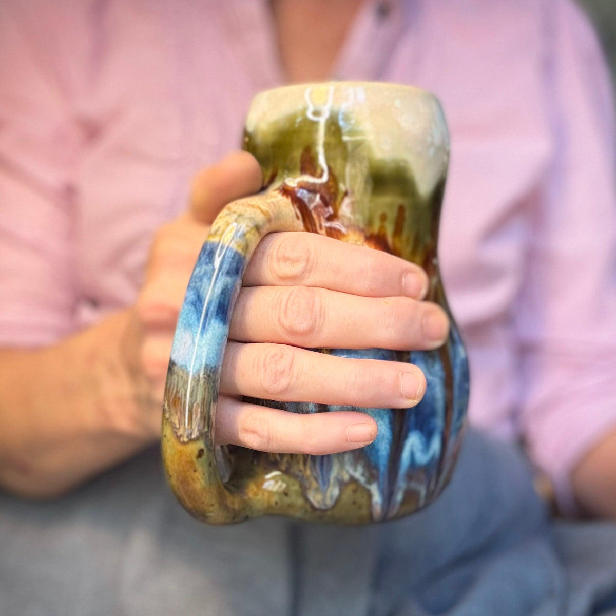 20-B Green Mountain Curvy Mug, 25 oz.