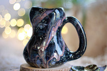 Load image into Gallery viewer, 18-C Cosmic Amethyst Grotto Gourd Mug, 20 oz.